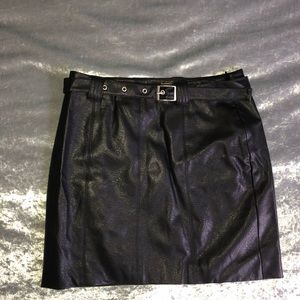 UO pleather skirt